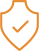 Warranty shield icon