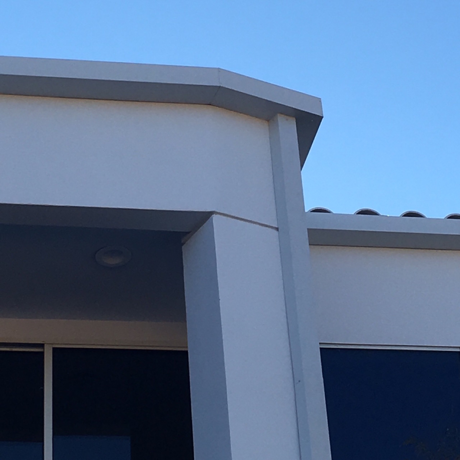 City Seamless custom box gutter and specialty drainage fabrication detail.