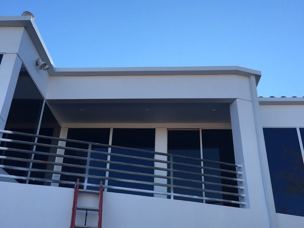 City Seamless specialty rain gutter installation detail.