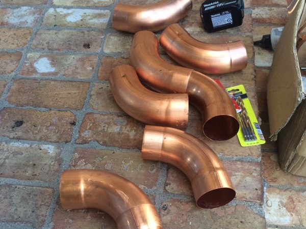 City Seamless specialty rain gutter installation detail.