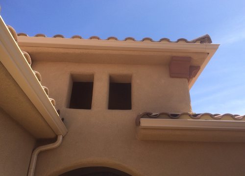 K-Style Rain Gutters Las Vegas — City Seamless project photo
