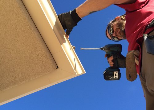 Rain Gutter Inspection Las Vegas — City Seamless project photo