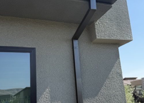 Straight Face Gutters Las Vegas — City Seamless project photo